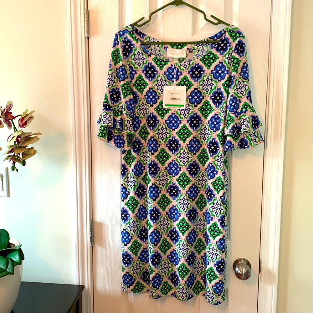 New large pappagallo Erika dress